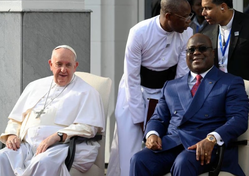 'Hands off Africa', Pope Francis tells rich world in Congo visit