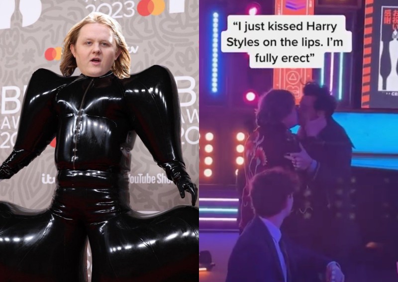 Lewis Capaldi ranks Harry Styles 'top' kisser after pair's smooch at Brit Awards