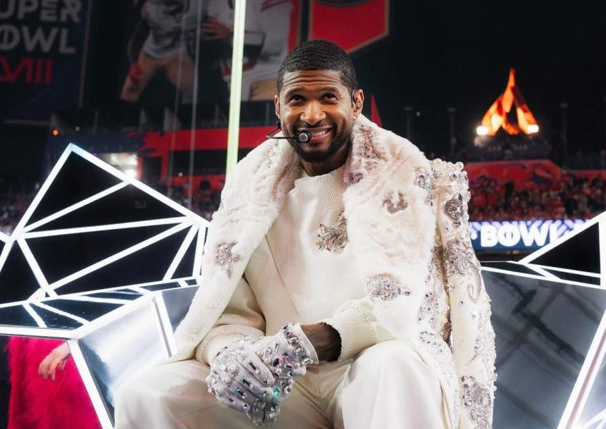 Usher hits out at idea his Super Bowl performance was ‘perverted’