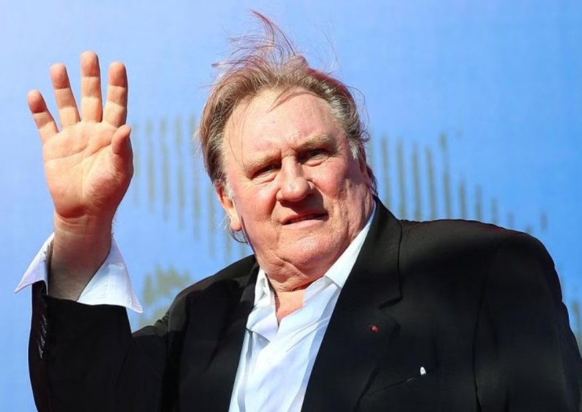 Set designer lodges sexual assault complaint against Gerard Depardieu, lawyer says