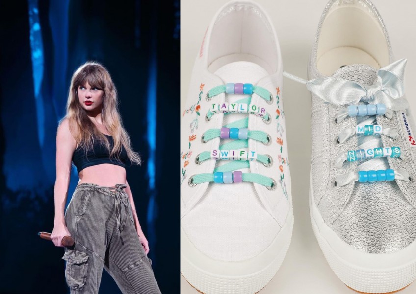 She wears high heels, I wear sneakers: Superga is offering free Taylor Swift-themed shoe customisations