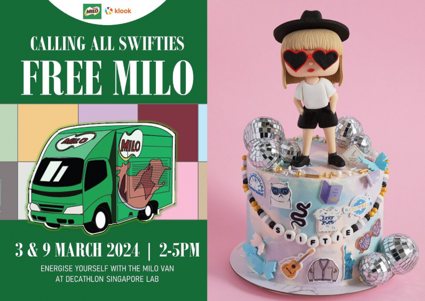 Free Milo, limited-edition cakes and singalongs: Taylor Swift-themed events and promotions to check out during The Eras Tour