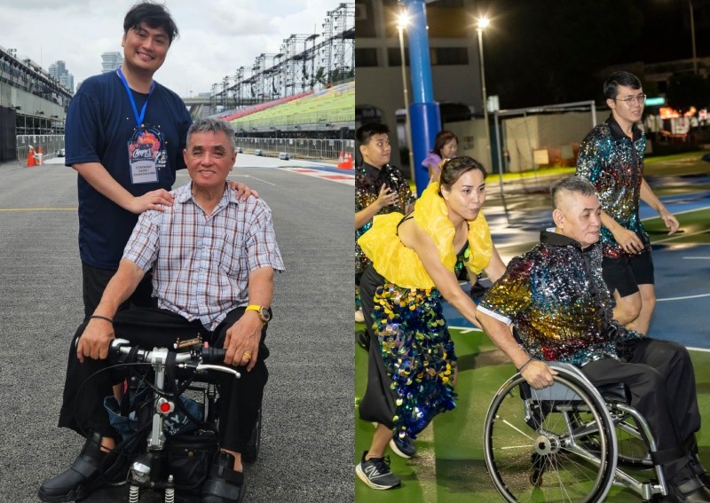 'I want to encourage him to enjoy': Choreographer gets wheelchair-bound dad ready for Chingay Parade dance performance