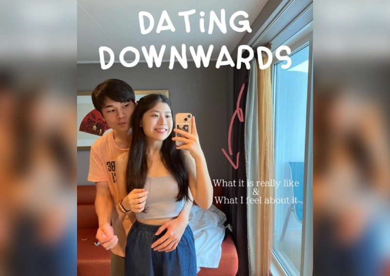 'I have honestly never been happier': Woman expresses how she feels about 'dating downwards'