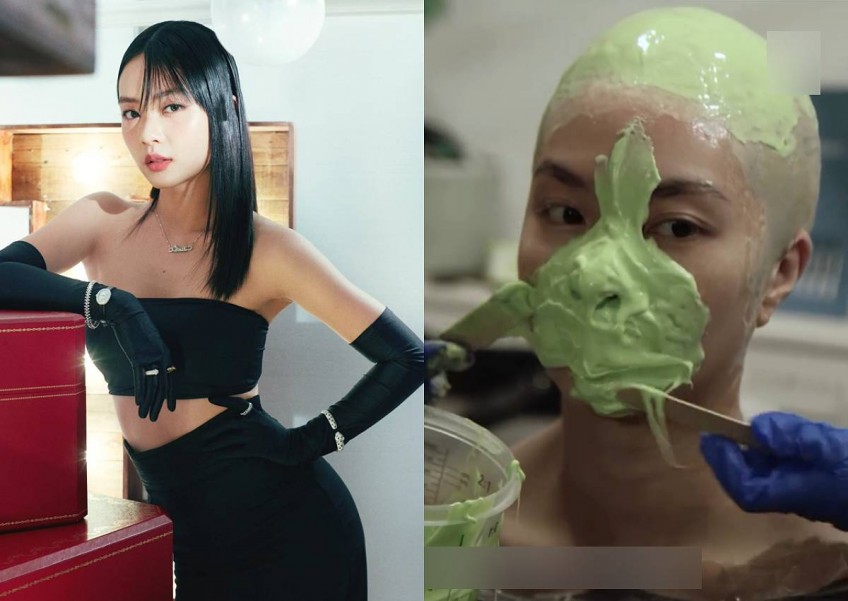 'I freaked out': Chantalle Ng wept after her entire head was encased to create lifecast for drama