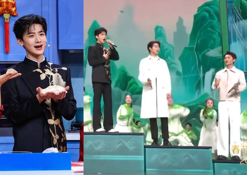 Chinese actor Bai Jingting hogged centre position on stage during CCTV Spring Festival Gala? Rehearsal video reveals truth