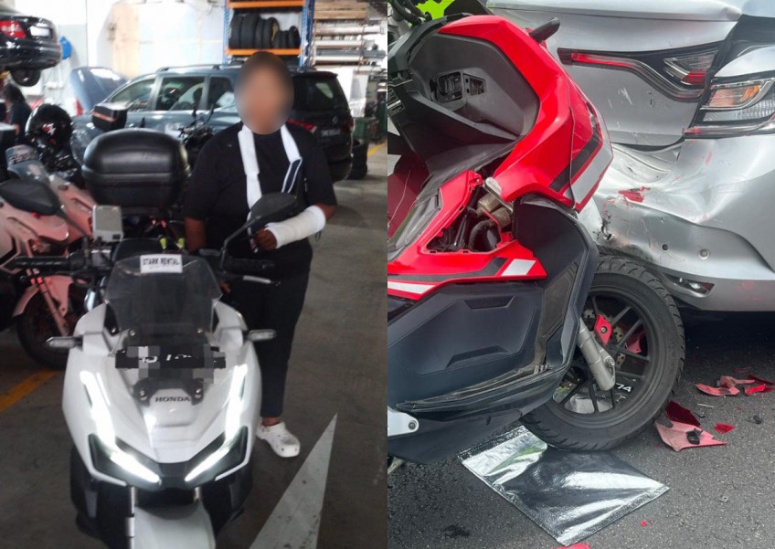 'So ungrateful': Vehicle rental company exposes user for abandoning motorbike and evading damage payments