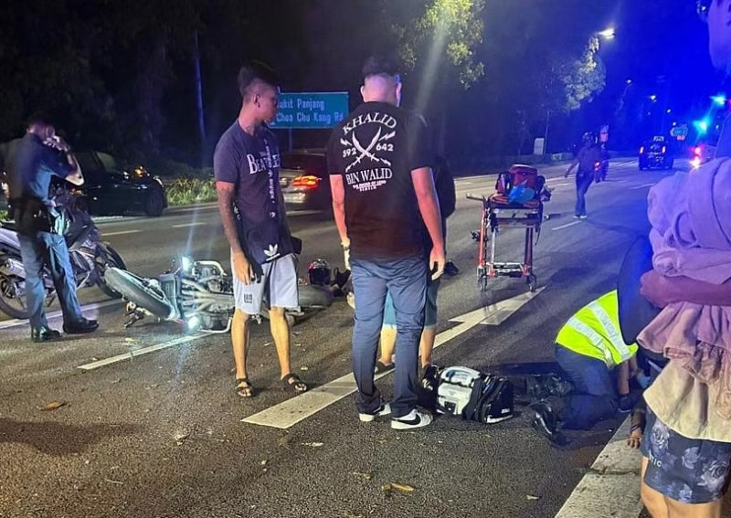 Driver flees to Malaysia after BKE hit-and-run kills motorcyclist