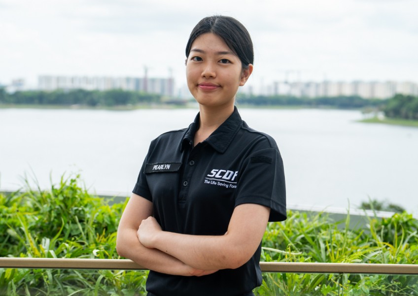 'I was inspired to give the same relief to others': Paramedic on how her grandfather’s fall led her to a career with SCDF 