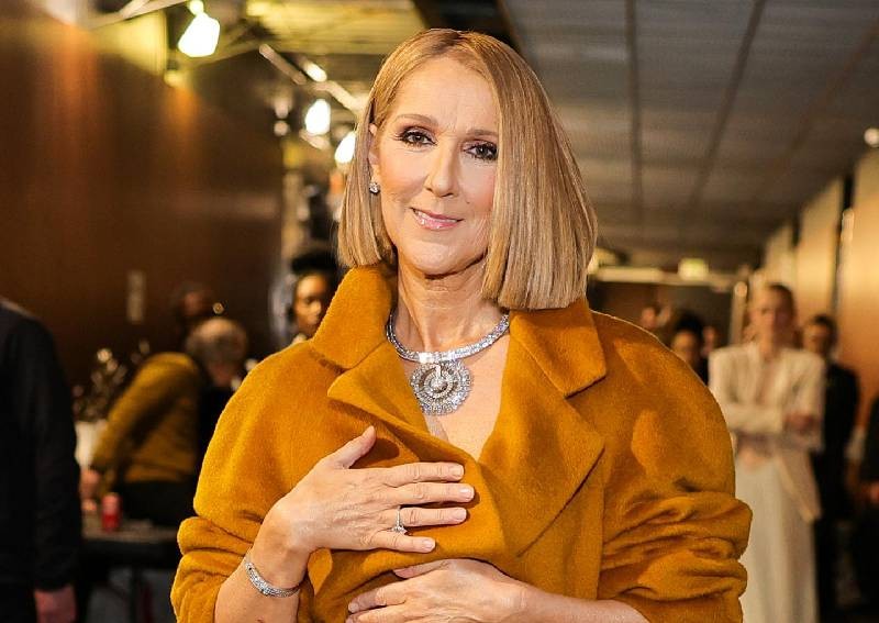 Celine Dion makes first public appearance in 3 months at Grammy Awards