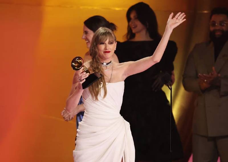 Grammy viewership jumps on night Taylor Swift sets record
