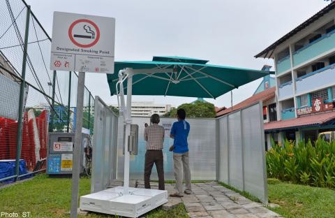 First community-led smoke-free zone goes on trial in Nee Soon South
