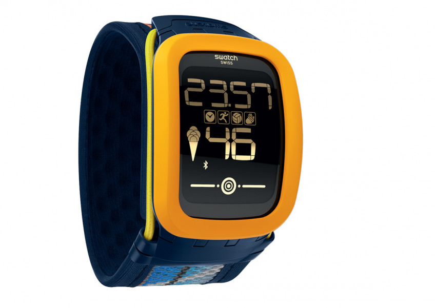 Swatch Touch Zero One: Watch for beach volleyball doubles as fitness tracker