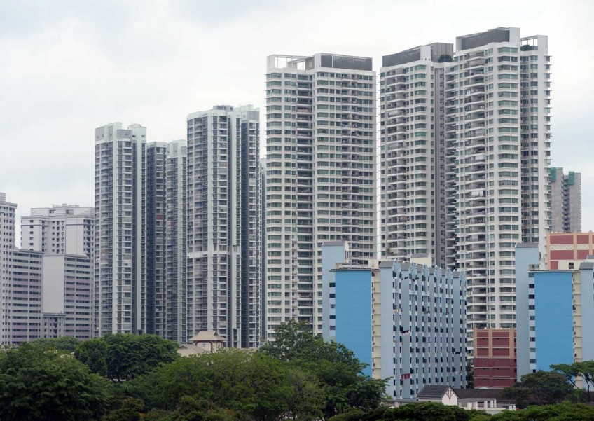 How are Singaporeans using their first property as an investment?