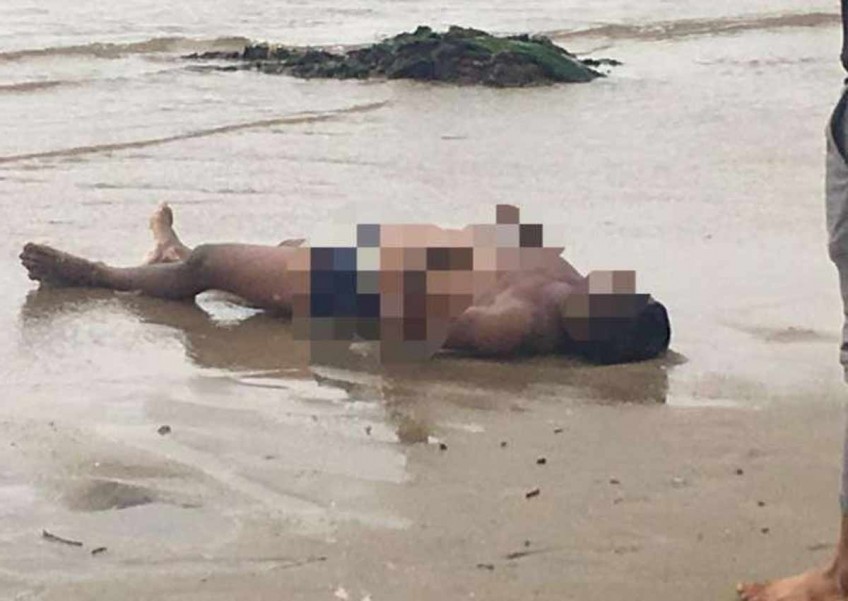 Body of man 'with no eyes' found at Changi Beach
