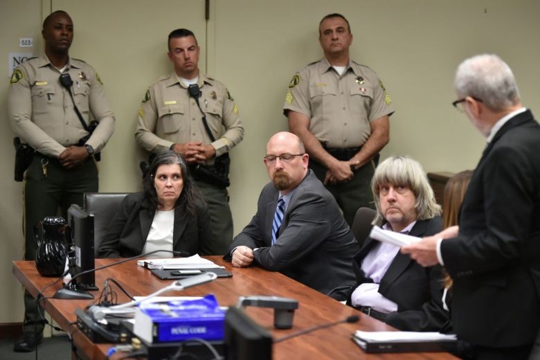 California couple plead not guilty to charges of imprisoning and torturing their 13 children