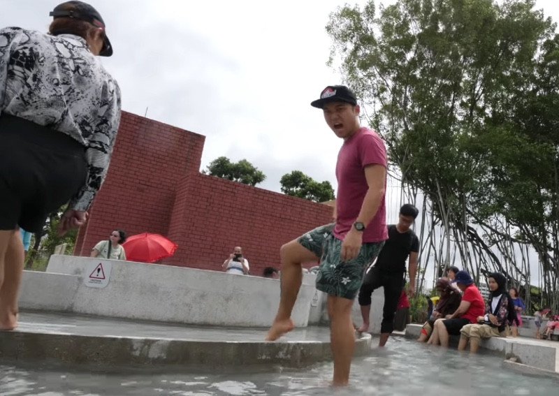Japanese vlogger calls Sembawang Hot Spring Park a ‘legit onsen’