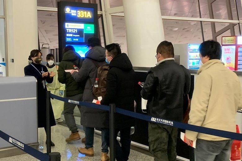92 Singaporeans evacuated from Wuhan arrive at Changi Airport, will be checked for symptoms and quarantined