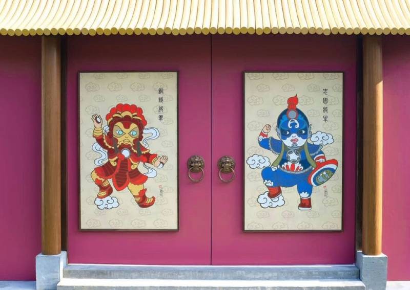 Captain America, Iron Man, Ronald McDonald and Colonel Sanders transformed into Chinese deities by Singapore art installation