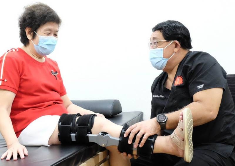 Lightweight 3D-printed knee brace gives grandparents a leg up