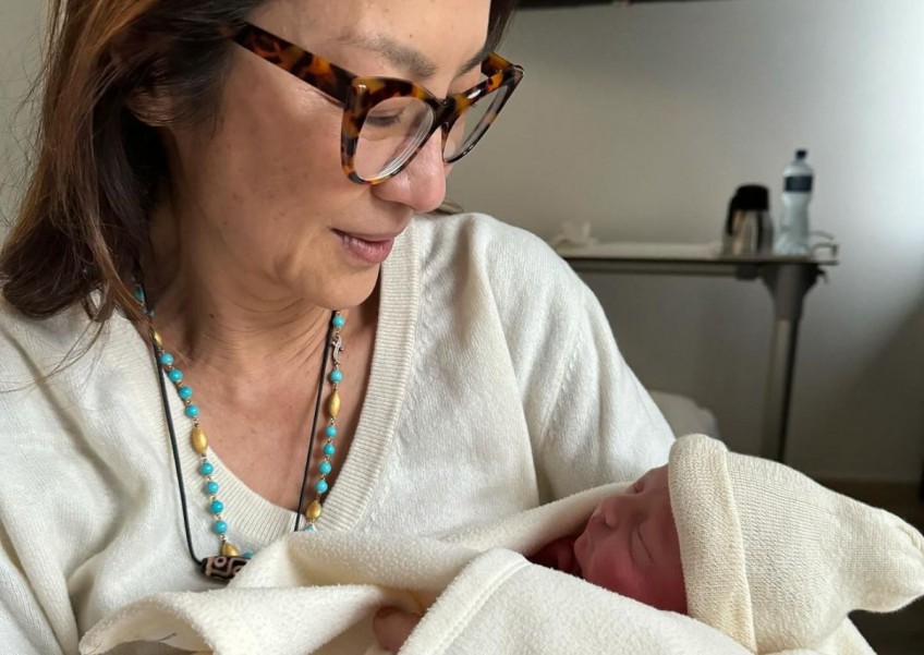 Michelle Yeoh welcomes 'a little miracle' on New Year's Day
