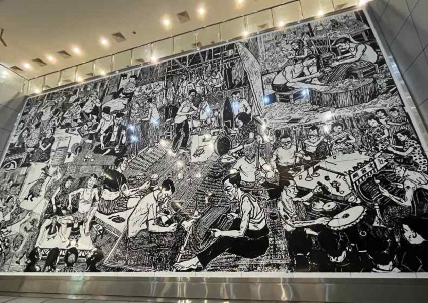 Adventures at home: Rediscovering art in Circle Line MRT stations