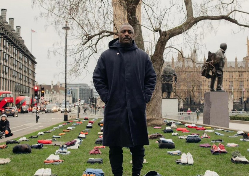 Idris Elba wants to use his platform to help stop knife crime