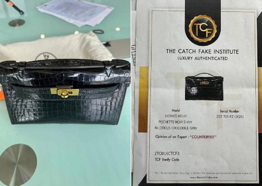Chinese tourist duped into spending over $50k on fake Hermes bag from seller on Instagram in Bangkok