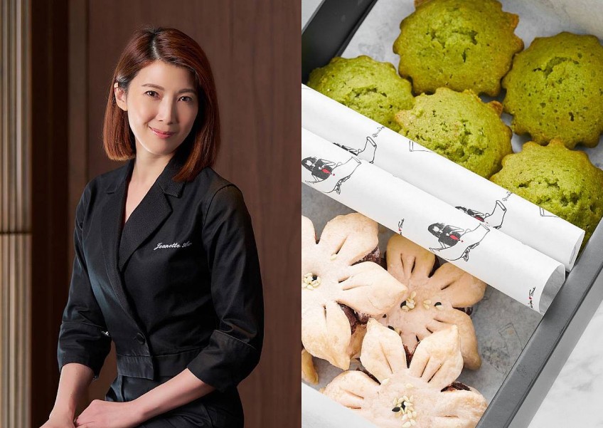 Jeanette Aw works with Creme De La Creme competition finalist Yeo Min to release new pastries