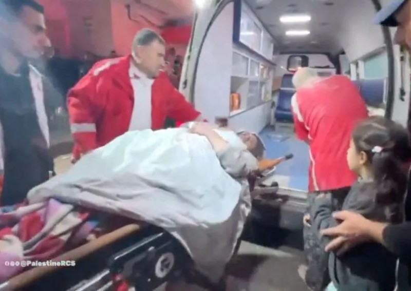 Exhausted Gaza medics struggle to help casualties from Israeli bombardment