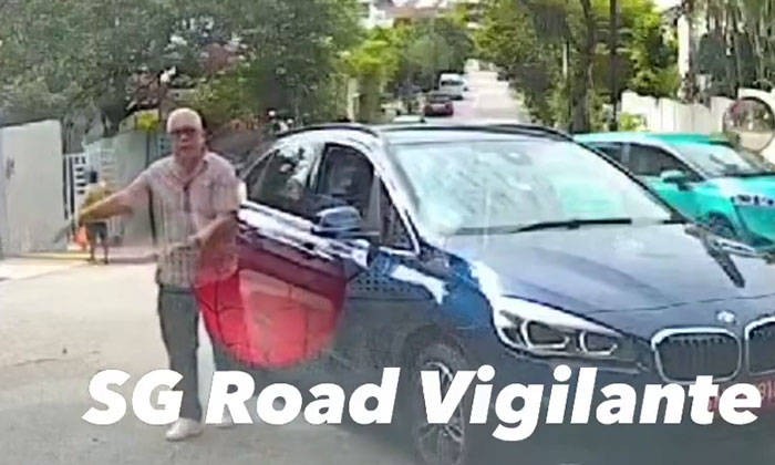 'Ego is so important is it?' Driver comes to a standoff with another on the road, sparking discussion on who has right of way