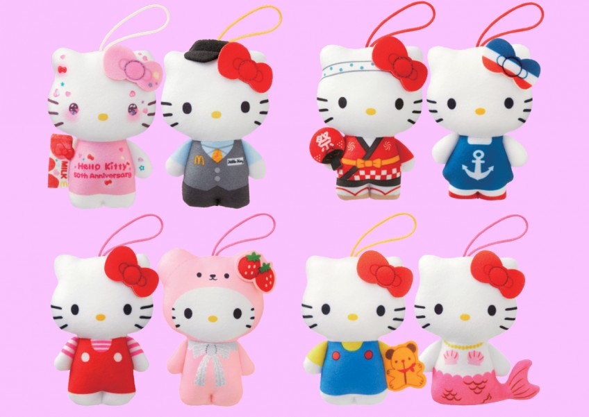 I'm lovin' it: McDonald's Singapore to celebrate Hello Kitty's 50th anniversary with collectible plushies