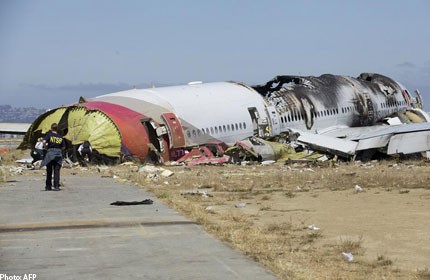 Pilots in Asiana crash relied on automatic equipment for airspeed