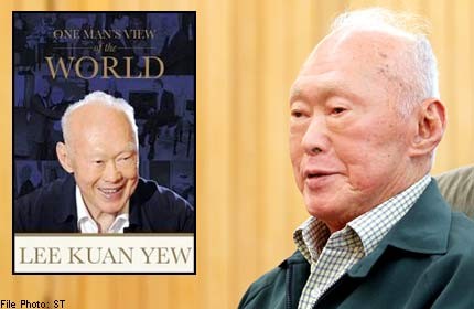Lee Kuan Yew's world views in new book