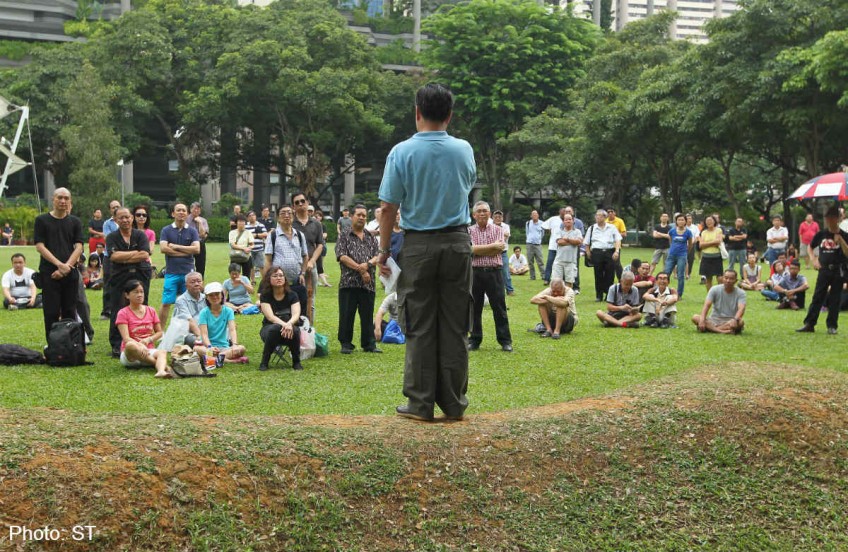 200 turn up for Hong Lim Park rally