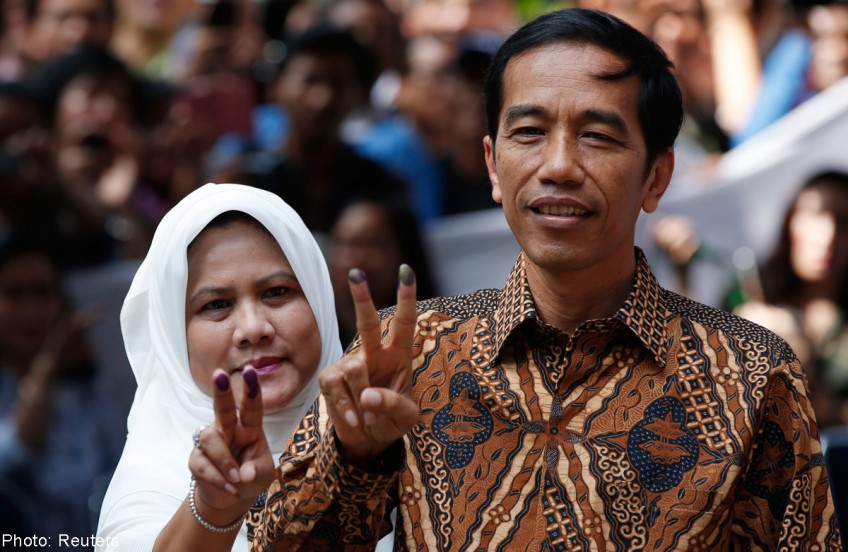 Indonesia's Widodo leads in divisive presidential election