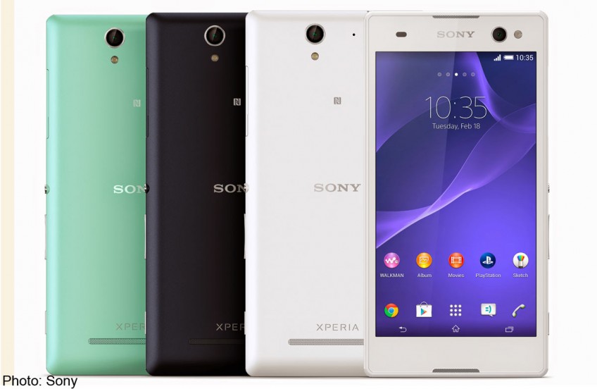 Sony's latest Xperia C3 touted as the world's best selfie smartphone