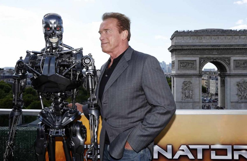 An older, wiser Schwarzenegger returns in 'Terminator: Genisys'