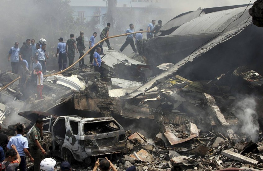 Indonesia military plane crash toll rises to 142