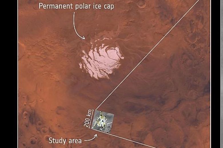 Liquid water lake discovered on Mars