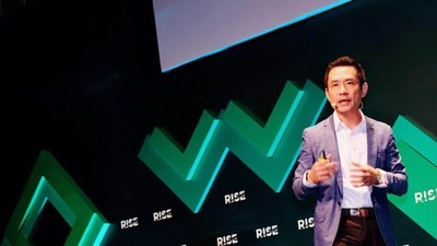Ping An Tech's Ericson Chan Attends RISE: AI is Changing Commercial Service Model