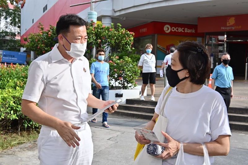 GE2020: PAP's Victor Lye says he does so much outreach in Aljunied GRC, his kids used to hide his shoes