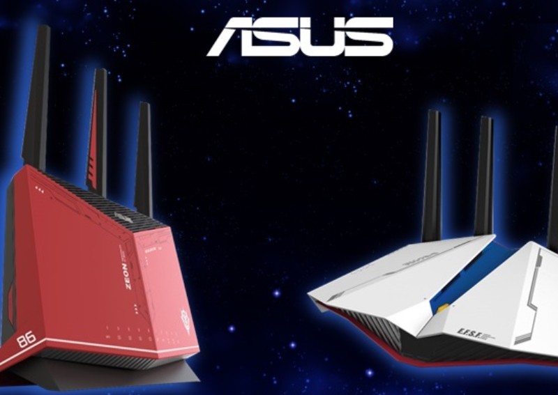 ASUS to reportedly roll out Gundam-themed WiFi 6 Routers