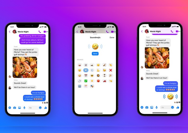 Facebook introduces Soundmojis on its Messenger app