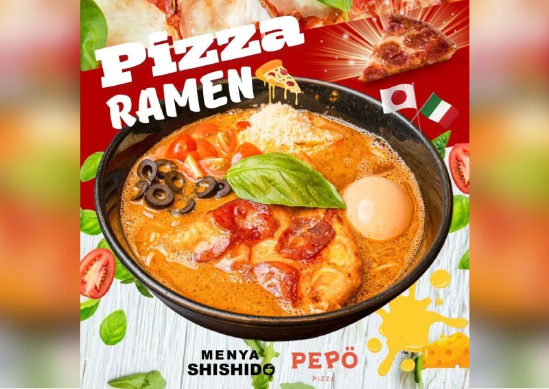 Pizza with your noodles? Ramen restaurant in Malaysia whips up odd new dish