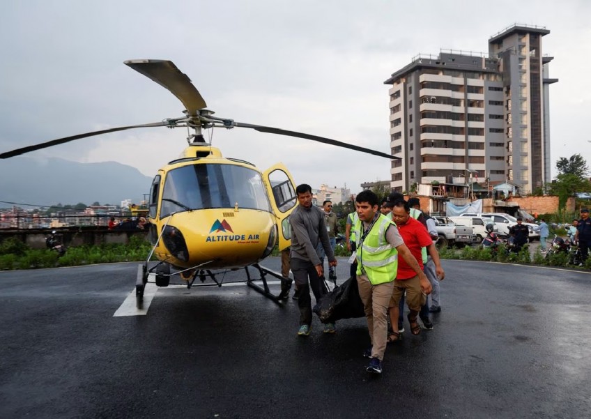 Nepal bans 'non-essential' flights by helicopters after deadly crash