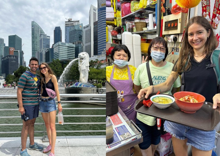How expensive is Singapore? 2 tourists try to survive on a $50 budget for a day