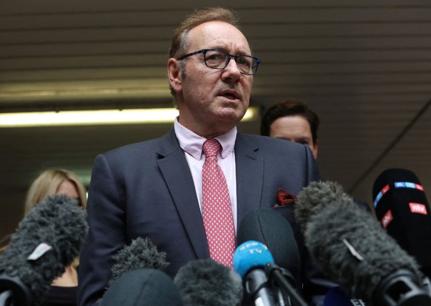 Kevin Spacey weeps in court as he is cleared of all charges in London sex assault trial