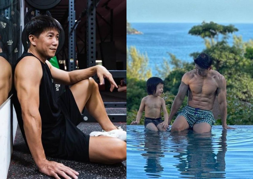 'I wish my dad also had this body': Vincent Ng shows off hot bod