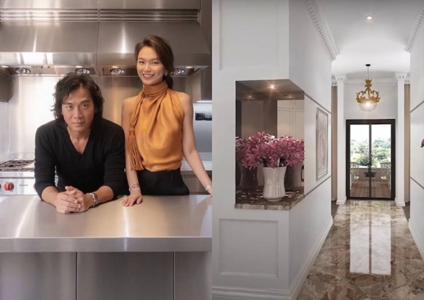 Joanne Peh and Qi Yuwu reveal new home inspired by colonial black-and-white houses